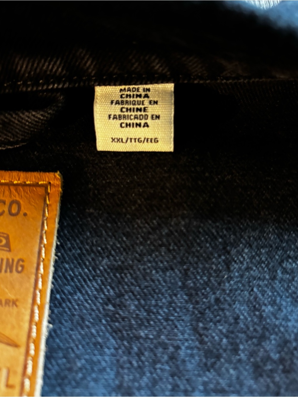 Levi's Black Cotton Denim Shirt Jacket - Picture 5 of 11